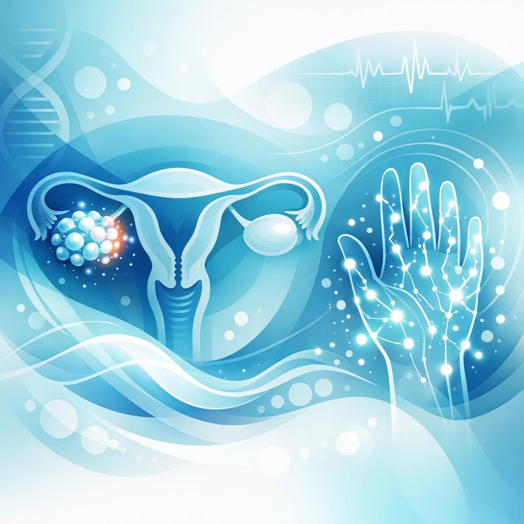 Medical illustration for 卵巢癌与刺痛:是否常见、成因与管理 - Persly Health Information