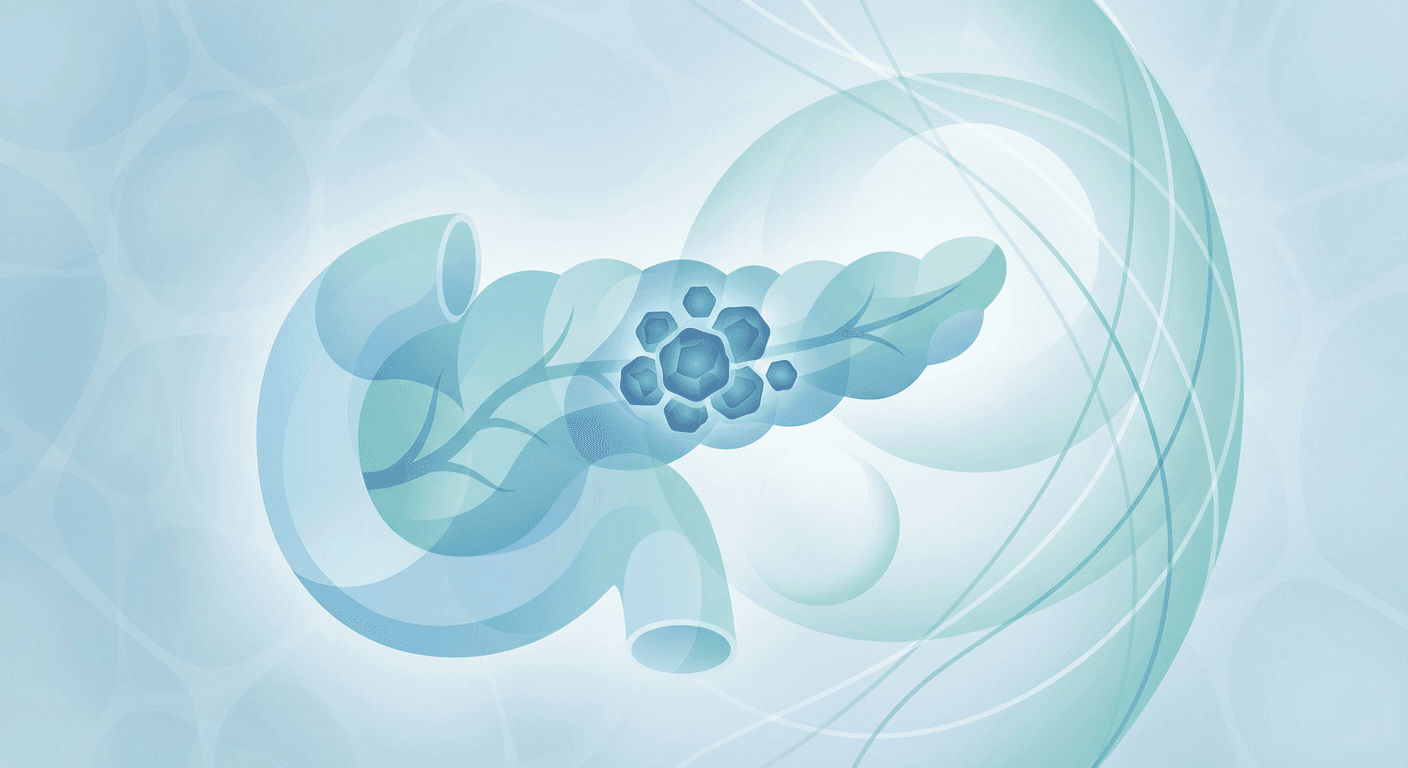 Medical illustration for Is Bloating Linked to Pancreatic Cancer? Causes & Care - Persly Health Information