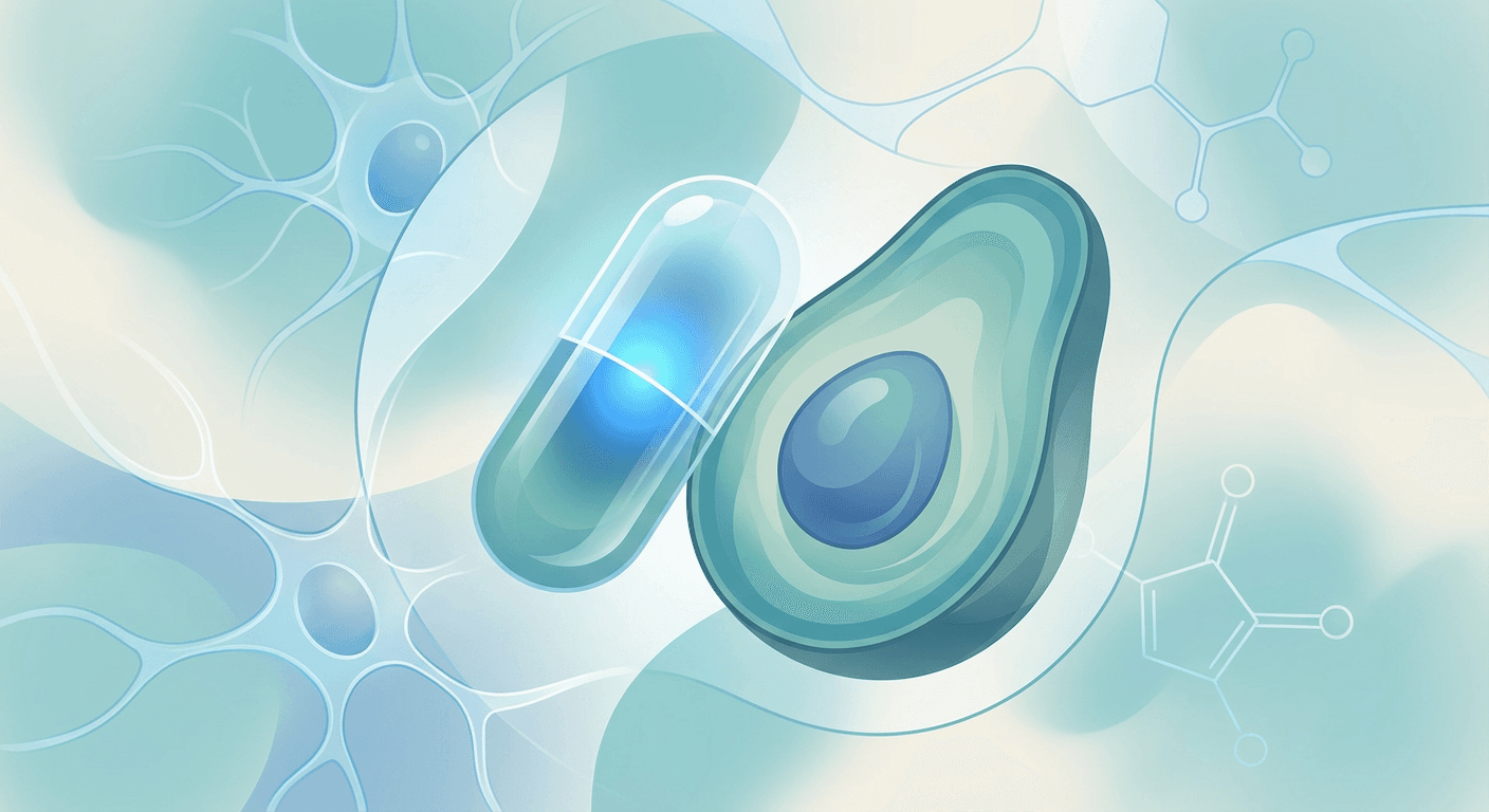 Medical illustration for 基于WHO资料 | 服用泮托拉唑期间食用牛油果会影响药效或引起不良反应吗? - Persly Health Information