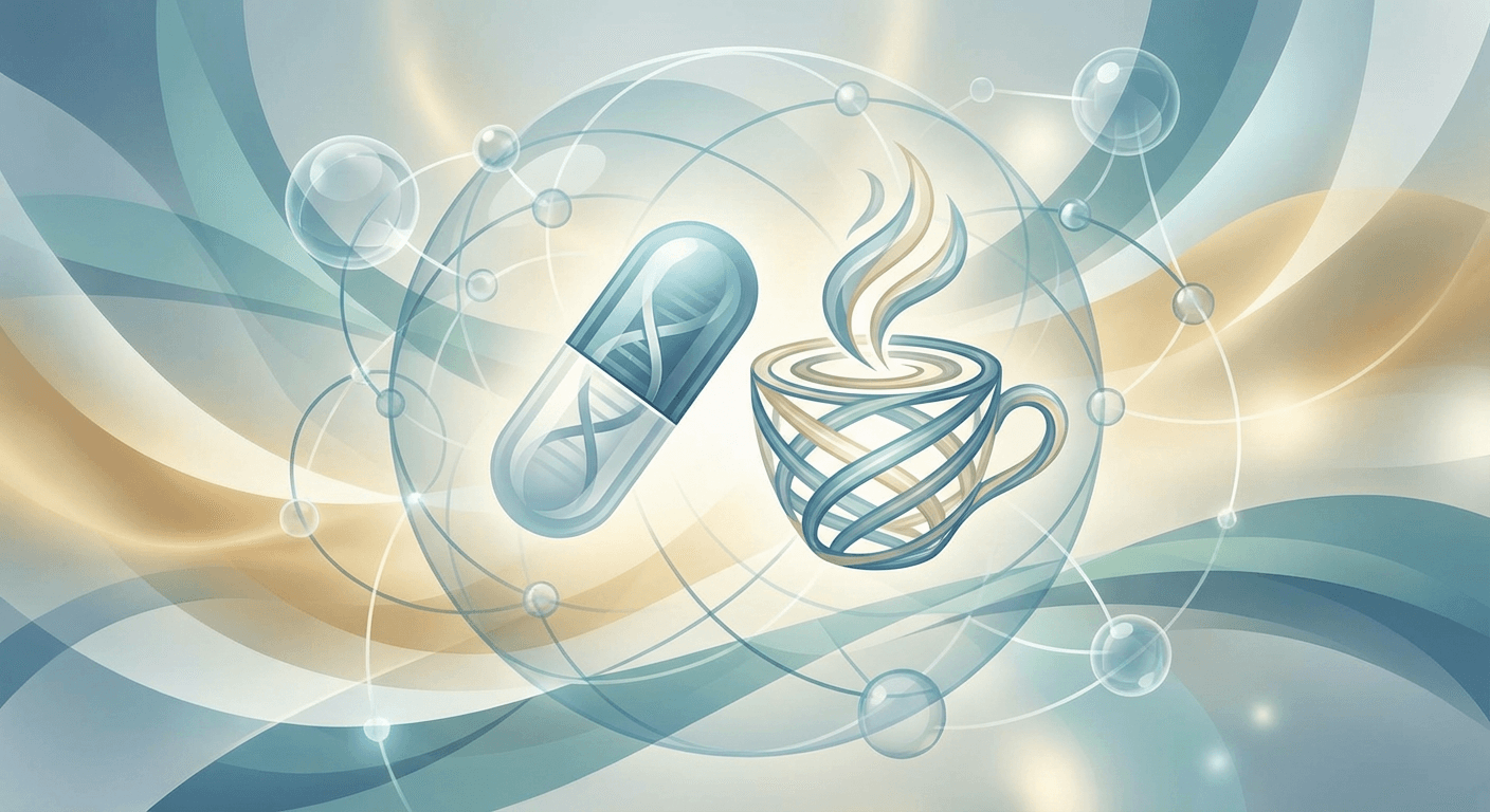 Medical illustration for 基于美国FDA资料 | 服用泮托拉唑期间可以喝咖啡吗,会不会影响药效或增加胃部不适,需与服药间隔多长时间? - Persly Health Information