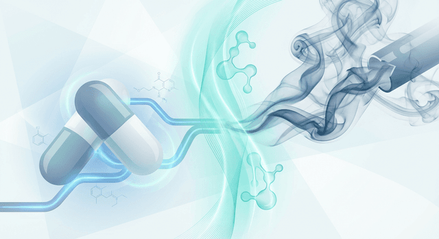 Based on PubMed | Does cigarette smoking reduce the effectiveness of pantoprazole or require any dose adjustments?