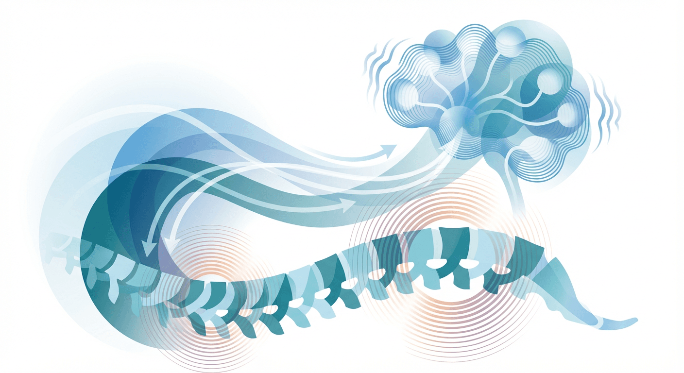 Medical illustration for Basado en PubMed | ¿El dolor de espalda es frecuente en la enfermedad de Parkinson y a qué se debe? - Persly Health Information