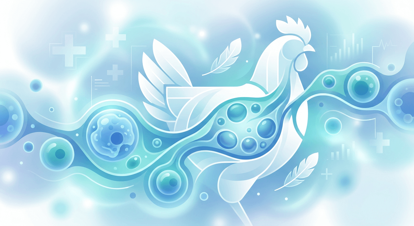 Medical illustration for Based on PubMed | Is it true that hormones in chicken meat can trigger or worsen polycystic ovary syndrome? - Persly Health Information