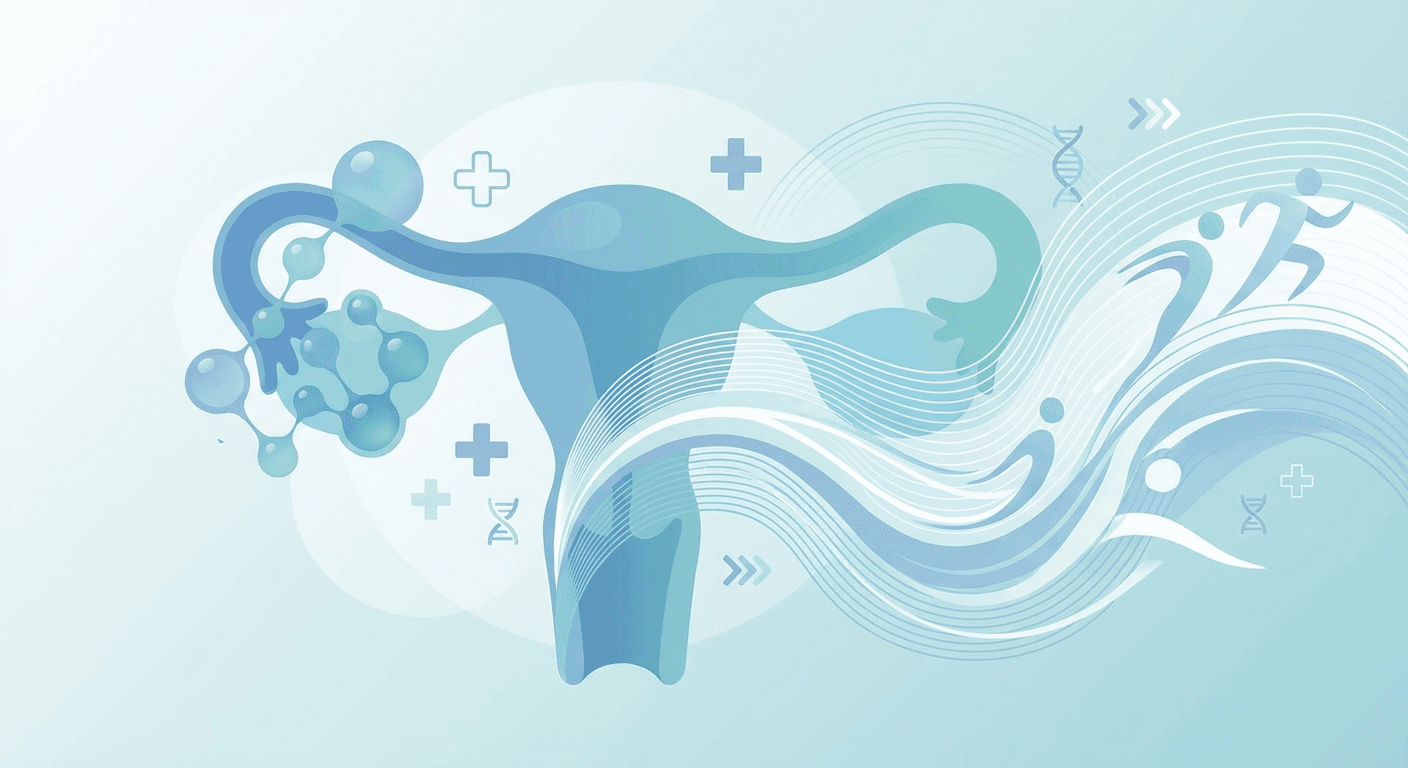 Medical illustration for Basado en NIH de EE.UU. | ¿El ejercicio regular ayuda a mejorar los síntomas del síndrome de ovario poliquístico? - Persly Health Information