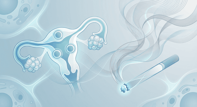 Based on PubMed | Does smoking increase the risk of polycystic ovary syndrome or worsen its symptoms?