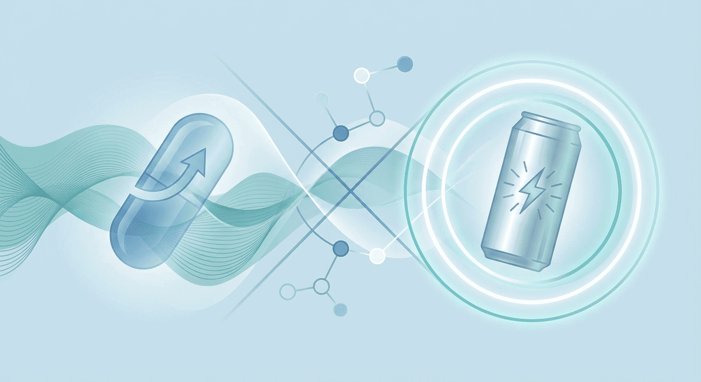Medical illustration for ¿Es cierto que no se deben consumir bebidas energéticas mientras se toma prednisona, por posibles interacciones o efectos secundarios? - Persly Health Information