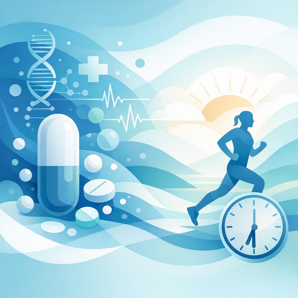 Medical illustration for Based on PubMed | I heard you shouldn’t exercise in the morning while on prednisone—is that accurate, and if not, how long after a morning dose is it safe to work out? - Persly Health Information