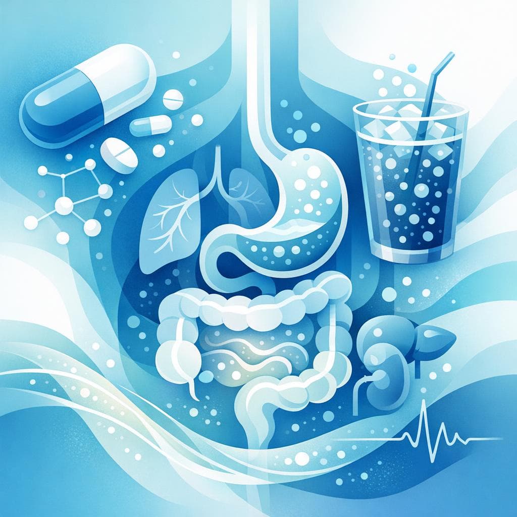 Medical illustration for Based on NIH | Is it safe to drink soda right after taking prednisone, or should I wait a certain amount of time? - Persly Health Information