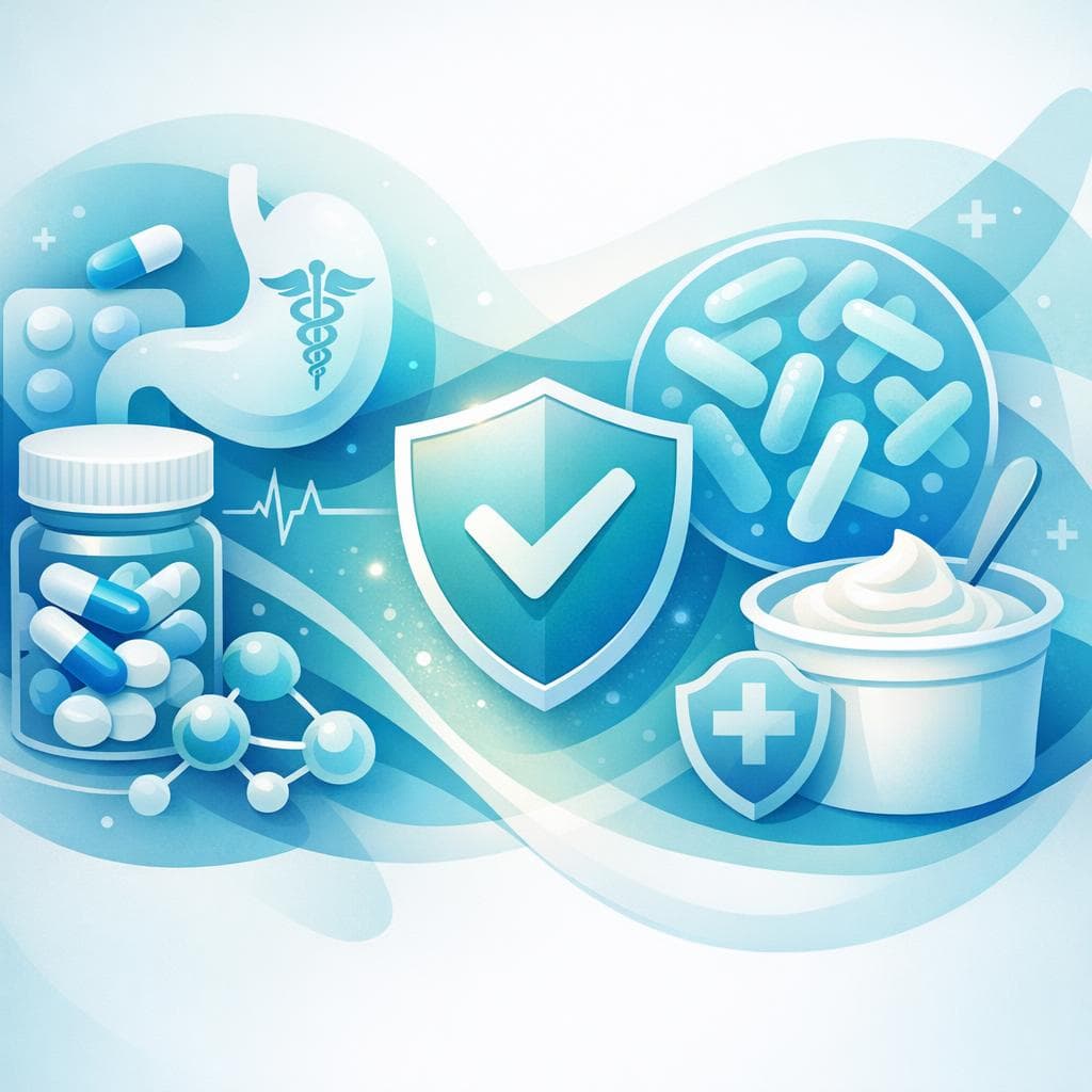 Medical illustration for Based on PubMed | Is it safe to eat yogurt while taking prednisone, or can dairy products interfere with its absorption or increase side effects? - Persly Health Information