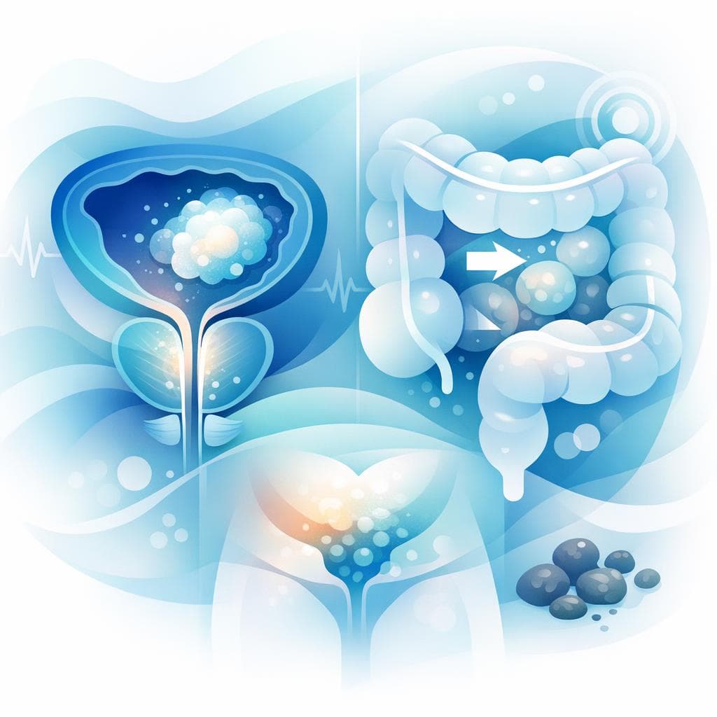 Medical illustration for Constipation and Prostate Cancer: Causes and Care - Persly Health Information
