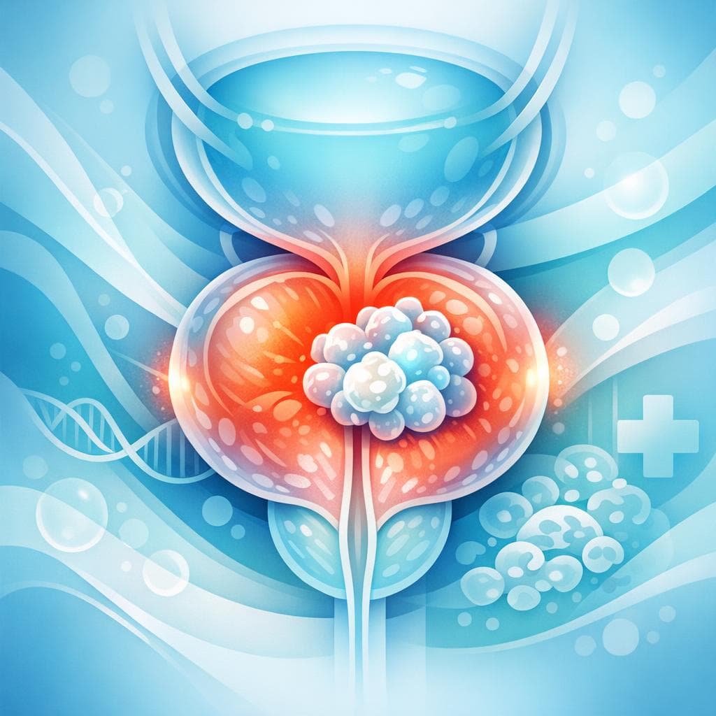 Medical illustration for 前立腺がんで「むくみ」はよくある症状?原因と対策 - Persly Health Information