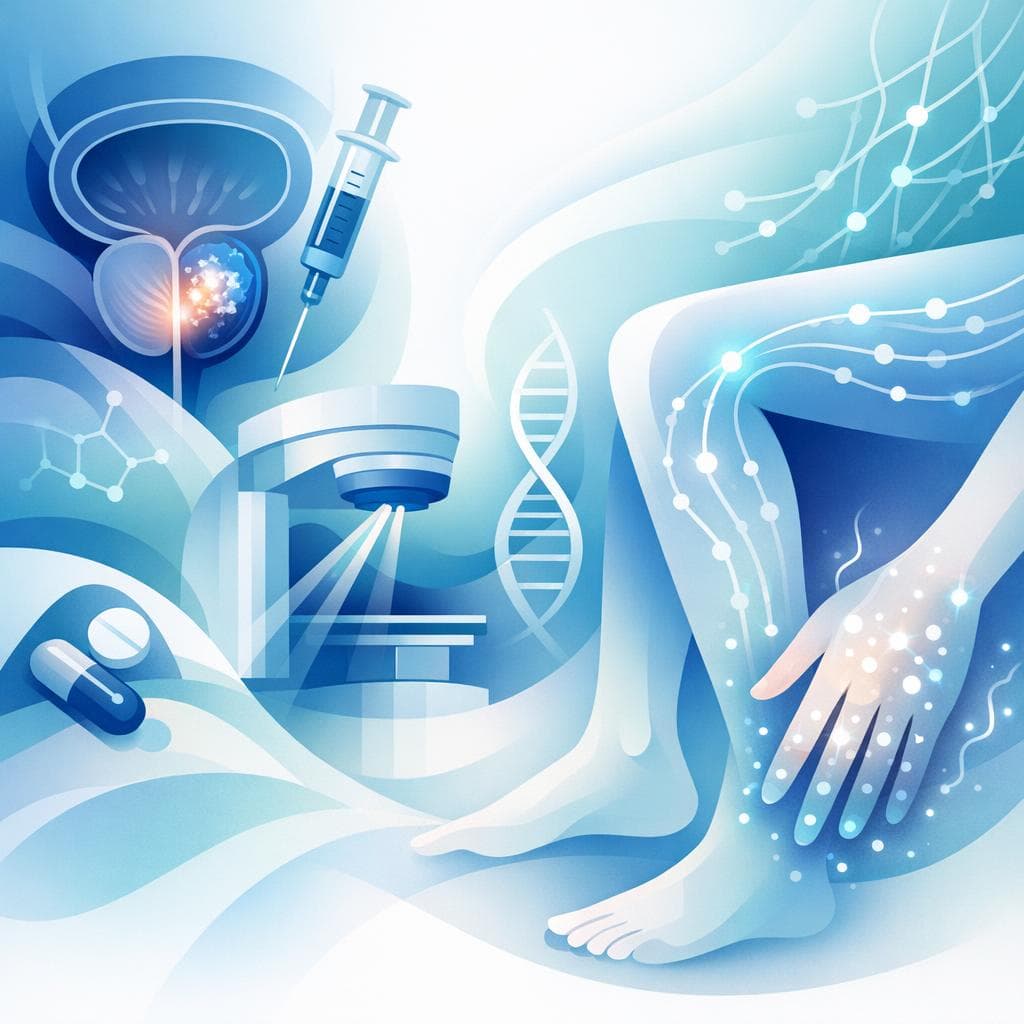Medical illustration for 前立腺がん治療でのしびれは起こる?対処法まとめ - Persly Health Information
