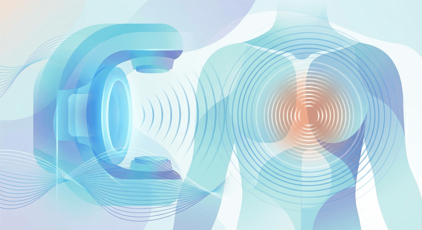 Medical illustration for ¿La radioterapia puede causar dolor torácico? - Persly Health Information