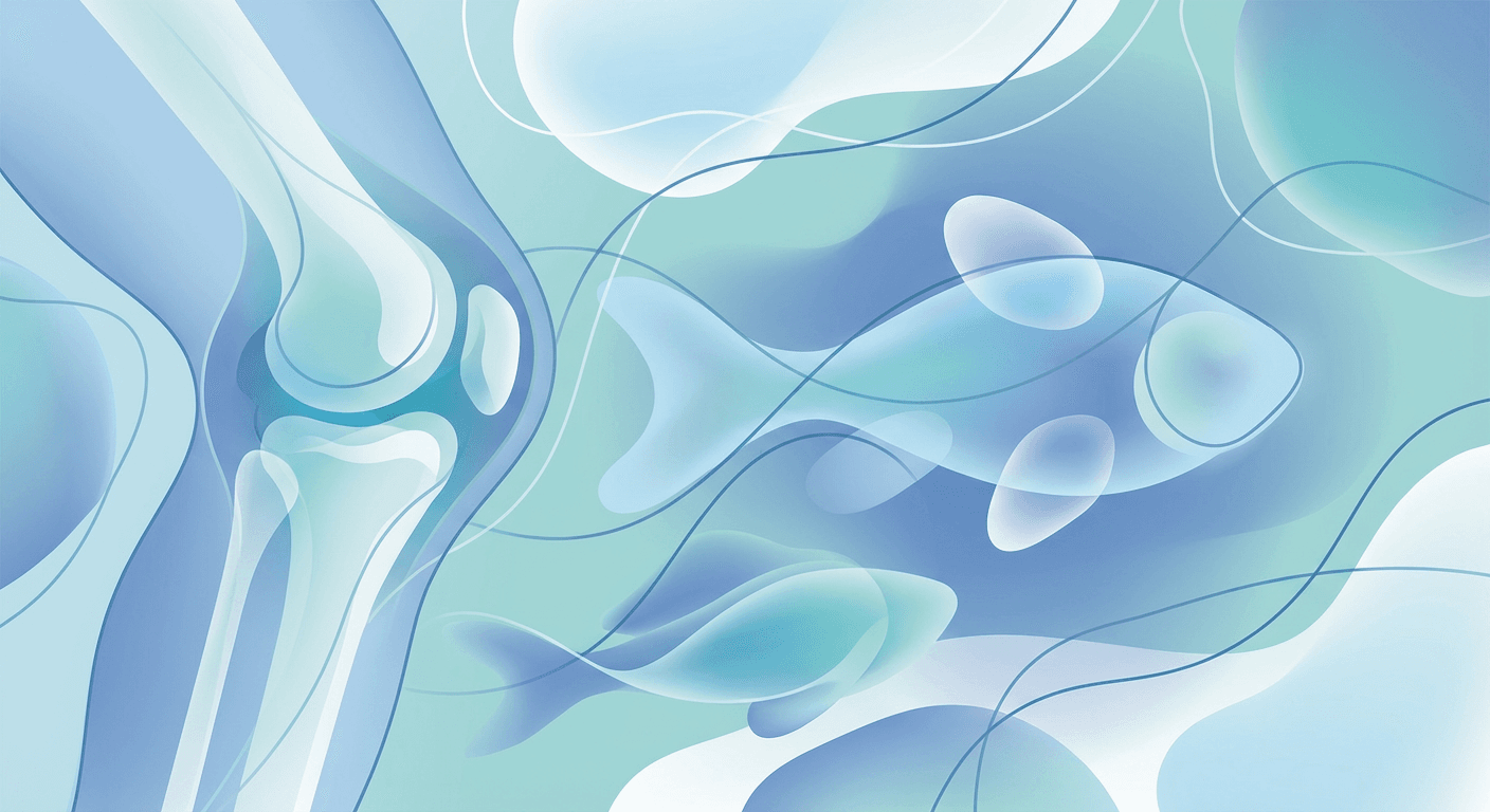 Medical illustration for Basado en PubMed | ¿Comer pescado graso o tomar aceite de pescado realmente ayuda a mejorar los síntomas de la artritis reumatoide? - Persly Health Information