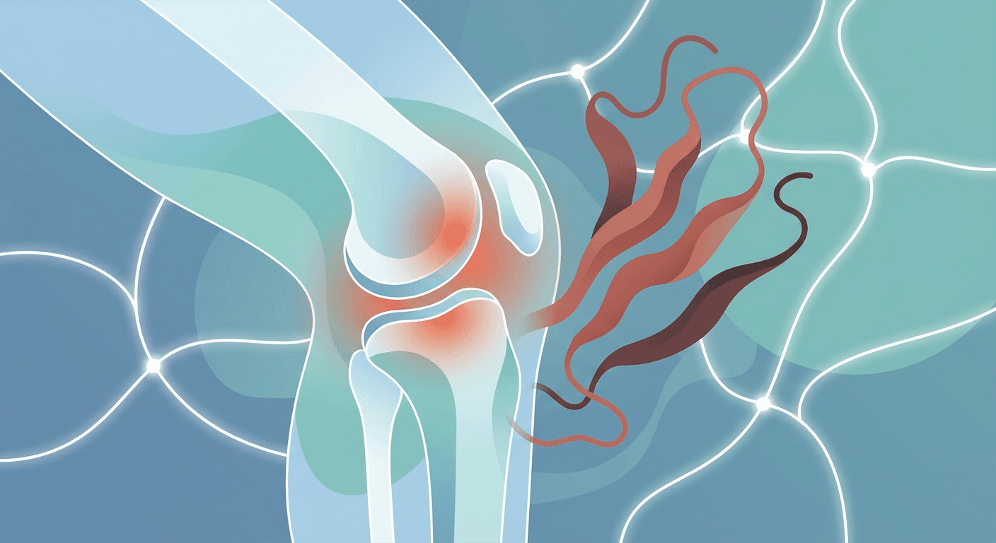 Medical illustration for PubMedの資料に基づく | 赤肉(牛肉や豚肉など)の摂取は、関節リウマチの発症リスクや症状の悪化に科学的に関連していますか? - Persly Health Information