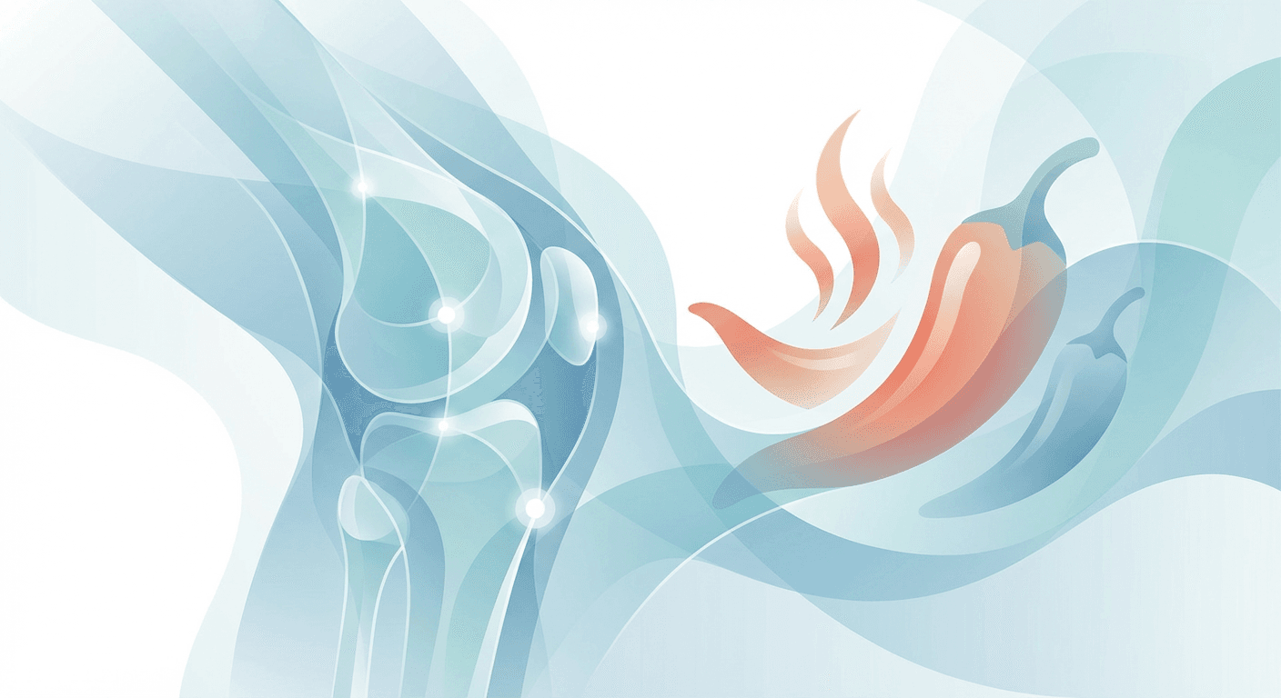 Medical illustration for 基于PubMed资料 | 吃辣会加重类风湿性关节炎吗? - Persly Health Information