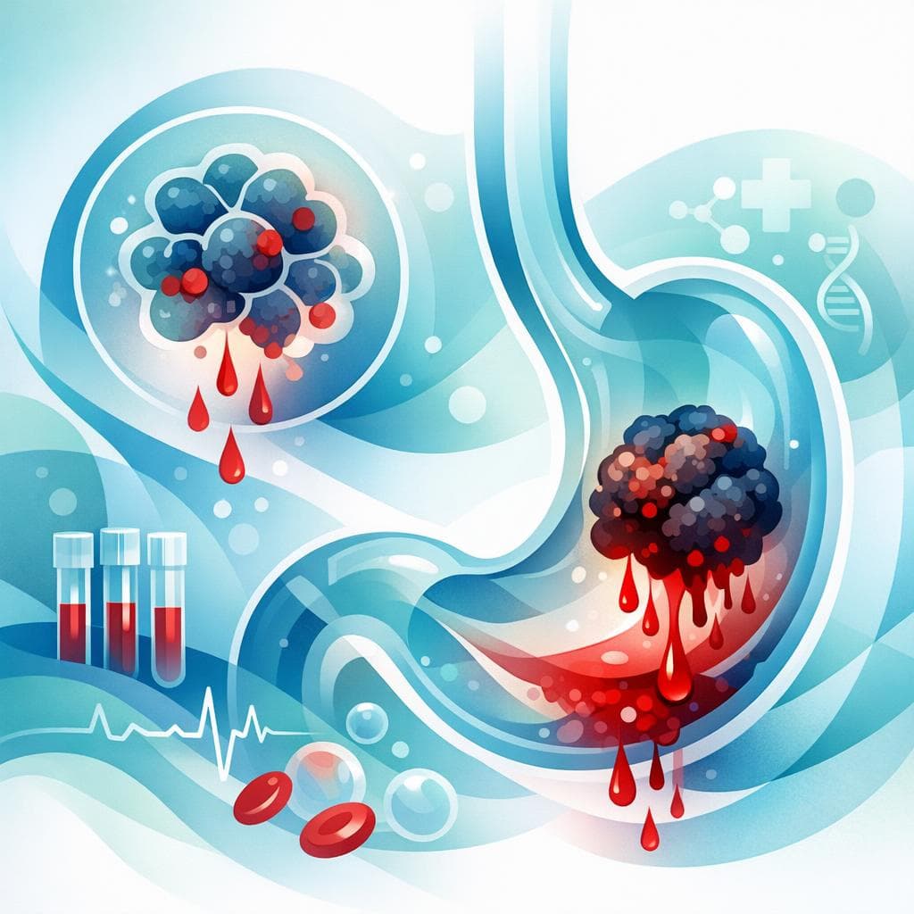 Medical illustration for ¿El cáncer gástrico causa sangrado? - Persly Health Information