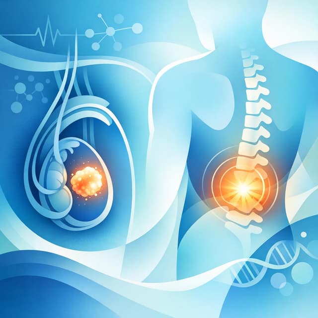 Basado en NIH de EE.UU. | ¿El dolor de espalda puede ser un síntoma temprano del cáncer testicular?