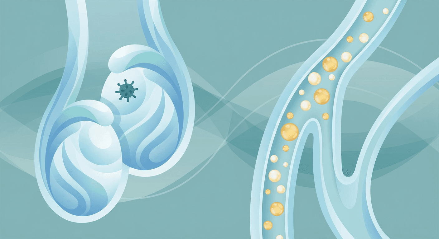 Medical illustration for PubMedの資料に基づく | 精巣がんの診療で血液検査に高コレステロール血症が認められた場合、この検査結果は腫瘍の影響や内分泌異常、化学療法・ステロイドなどの治療薬の副作用とどのように関連しうるのか、臨床的にどう解釈すべきですか? - Persly Health Information