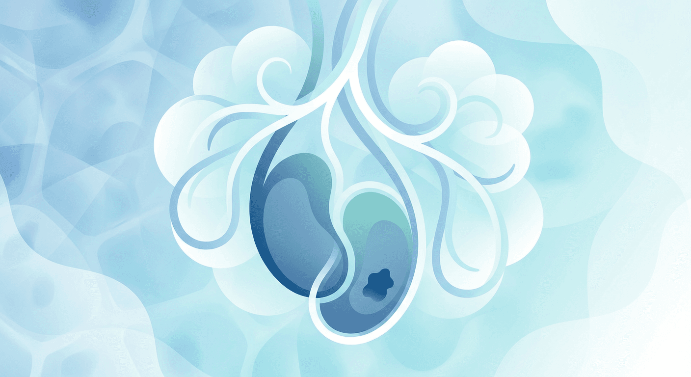 Medical illustration for 基于WHO资料 | 睾丸癌患者出现气短或呼吸困难常见吗,可能提示哪些并发症或转移? - Persly Health Information