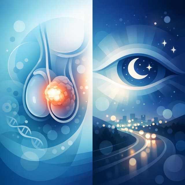 Basado en NIH de EE.UU. | ¿Puede el cáncer testicular causar problemas de visión por la noche?