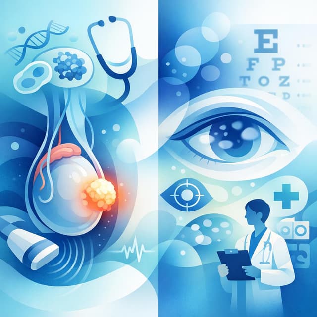 Basado en NIH de EE.UU. | ¿Cuándo debo consultar al médico por problemas de visión si tengo cáncer testicular o estoy recibiendo tratamiento?