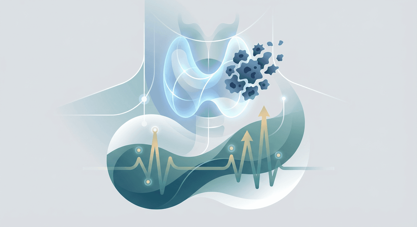 Medical illustration for 갑상선암 환자의 간효소 상승, 무엇을 의미할까? - Persly Health Information