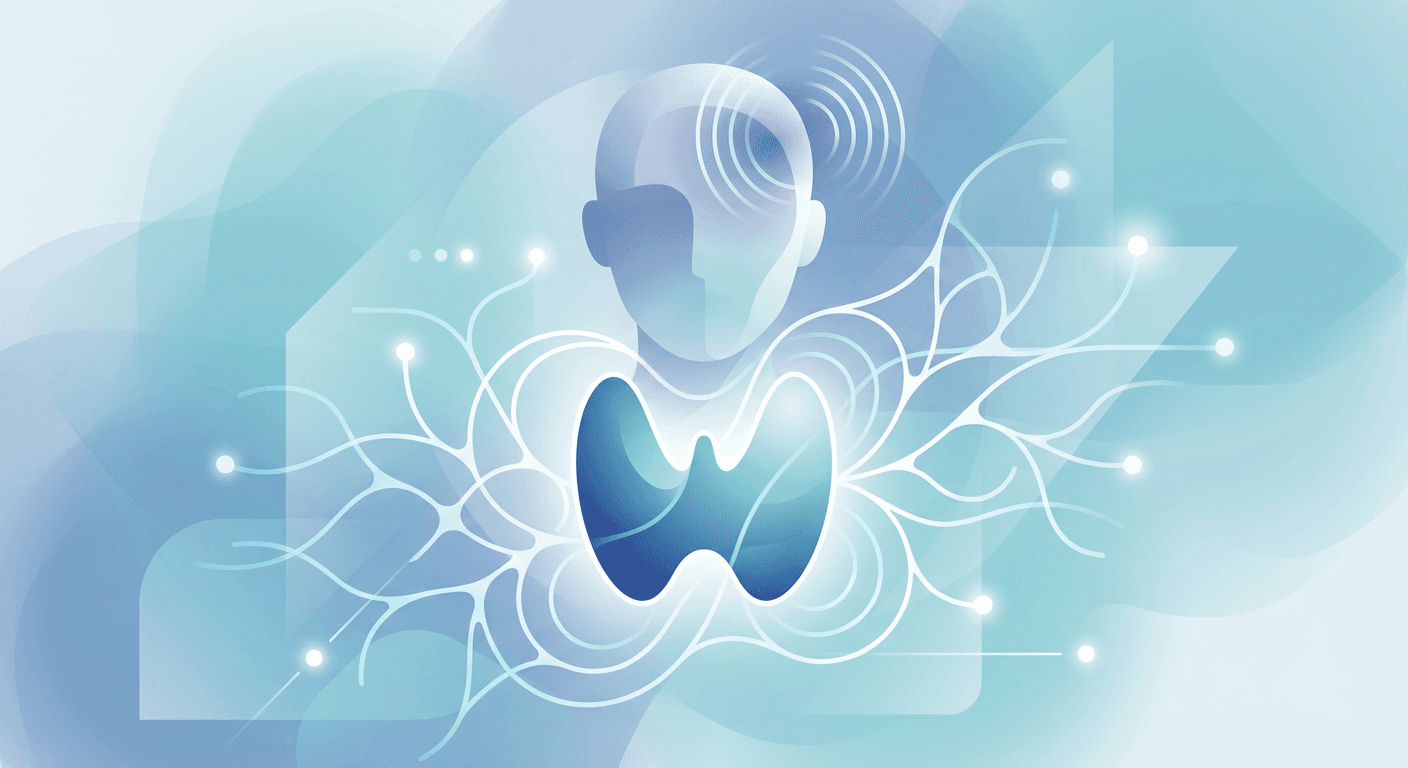 Medical illustration for Is Headache a Symptom of Thyroid Cancer? - Persly Health Information