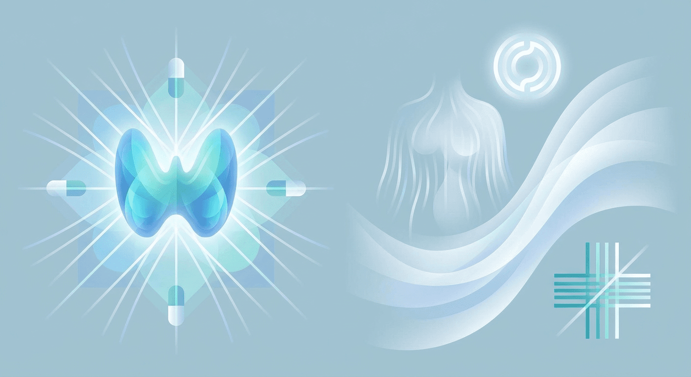 Medical illustration for Fatigue after thyroid cancer treatment: causes and care - Persly Health Information