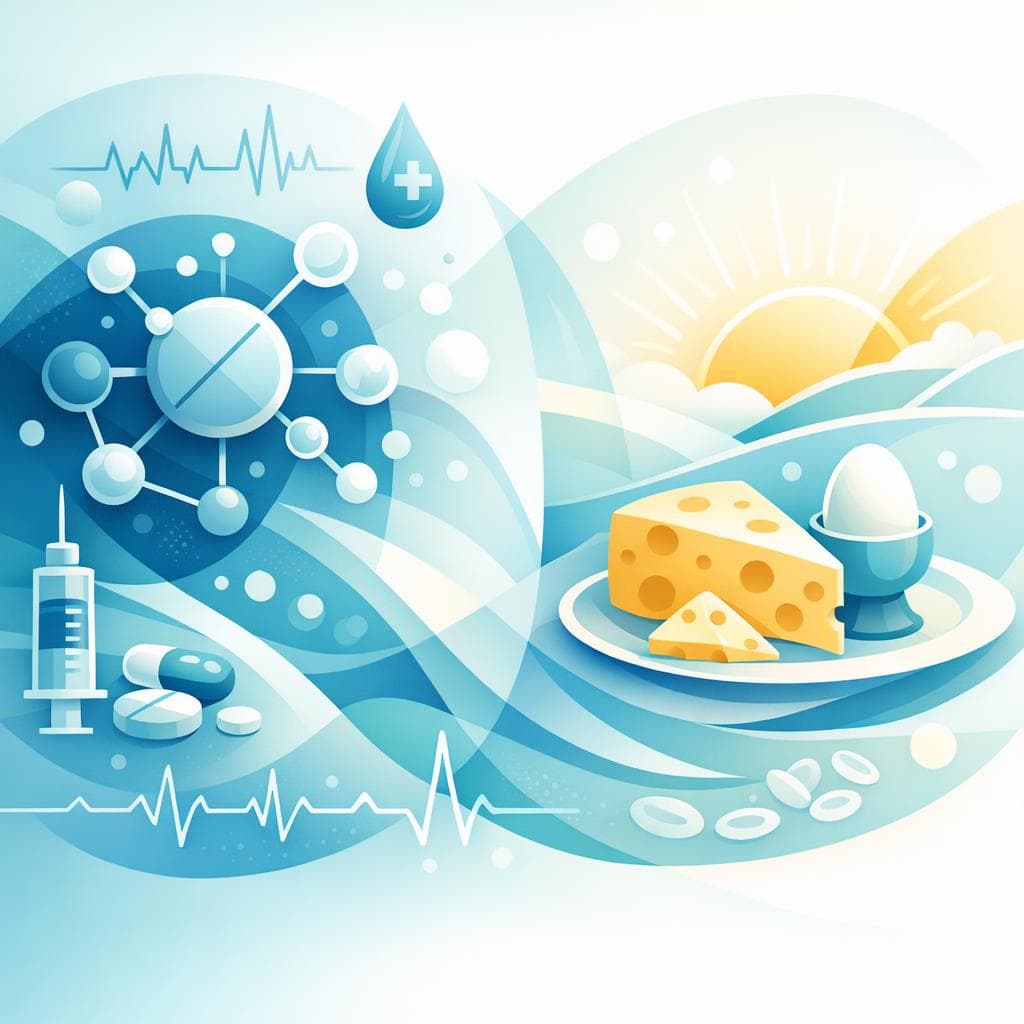 Medical illustration for Based on NIH | Is it safe to eat cheese in the morning while taking warfarin, or could it alter my INR and affect bleeding or clotting risk? - Persly Health Information