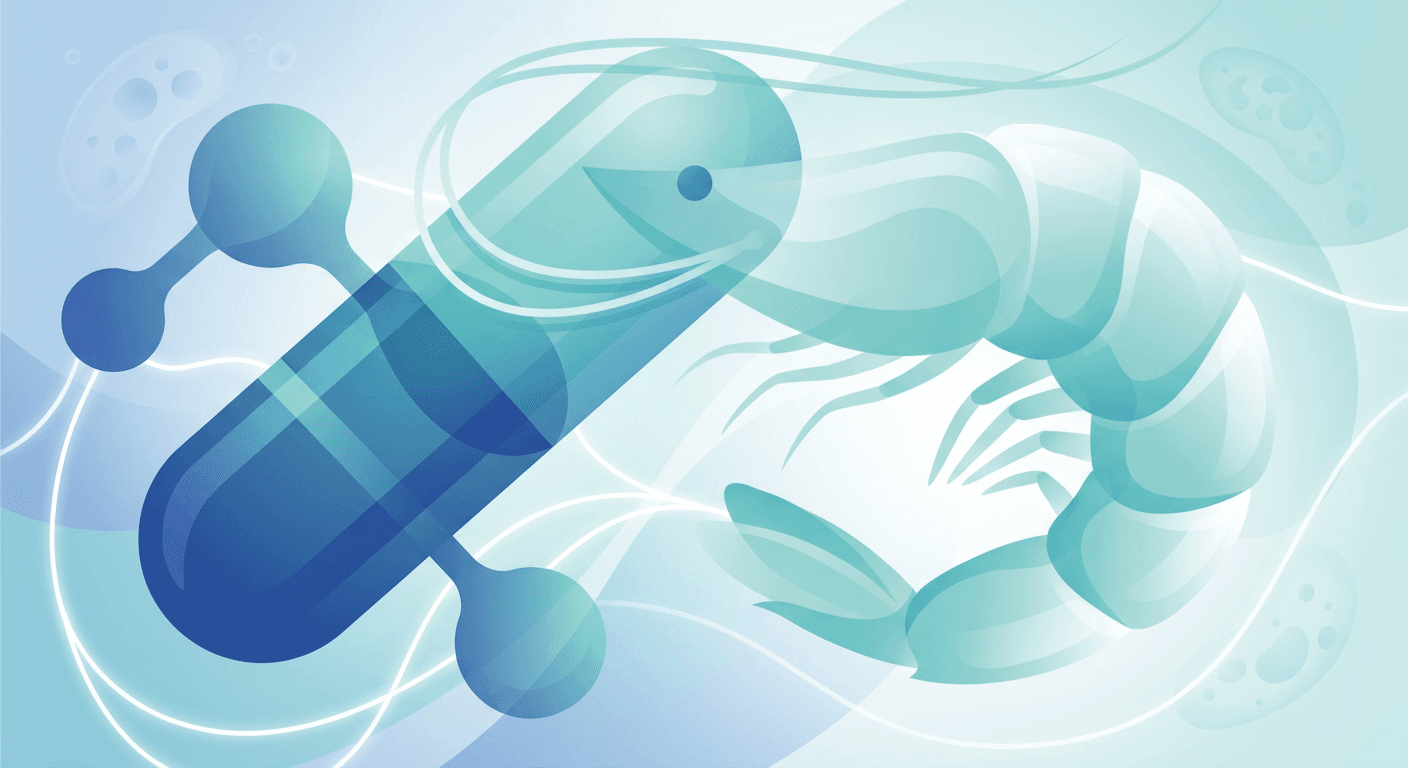 Medical illustration for WHO 자료 기반 | 와파린을 복용하고 있는데 새우를 먹으면 약효에 영향을 주거나 INR이 변한다는 말이 사실인가요? - Persly Health Information